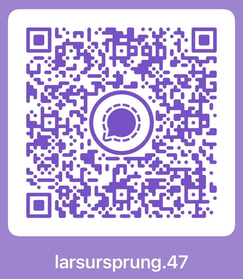 signal qr code